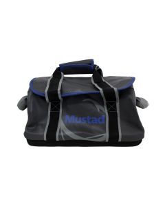 Mustad 18 Inch Water Resistant Boat Bag - Graphite Grey Fishing Tackle Bag