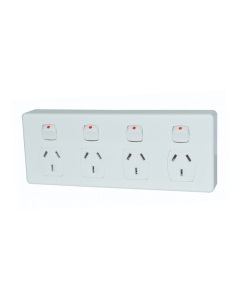 Deep Quad Power Point - Double Pole