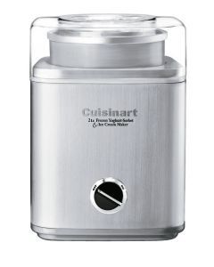 Cuisinart 2L Ice Cream & Yoghurt Maker - Stainless Steel (ICE-30BCA)