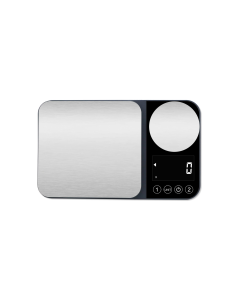 Cuisena 5kg 2-in-1 Digital Kitchen Scale - Silver (Stainless Steel Platforms)