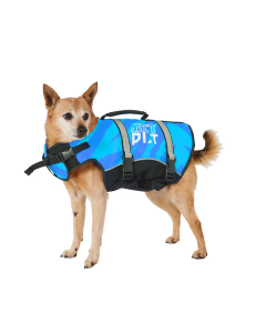 Jet Pilot Dog Life Jacket Blue