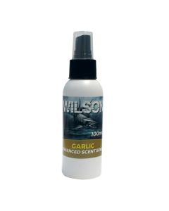 100ml Bottle of Wilson Garlic Enhanced Bait Scent Spray -Fishing Lure Scent