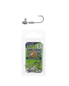 6 Pack of 1/16oz Size 2 Bite Science Substrike DC Jigheads with BKK Hooks