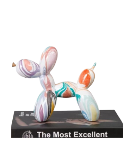 Colorful Balloons Dog Sculpture