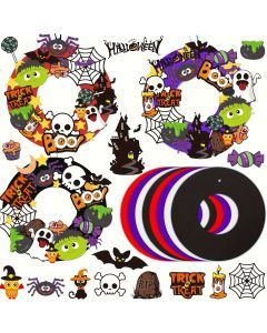 Halloween Wreath Handmade Kit (8pcs)