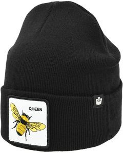 Goorin Bros Buzzed Bee Beanie - Black (Warm Winter Ski Hat - Animal Series)