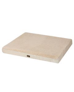 Pawz Dog Bed Soft Pet Mat Non-Slip Cushion Beige Removable Washable M Size