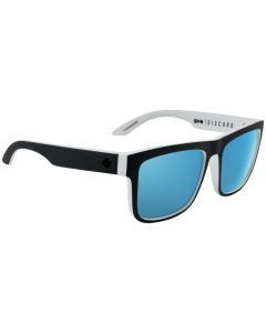 Spy Discord Whitewall Black on White/Blue Spectra Polarised Unisex Sunglasses