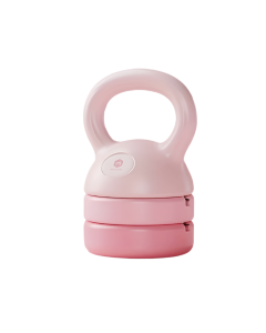 Adjustable Weight Kettlebell - 12lb Versatile Fitness Essential(Pink)