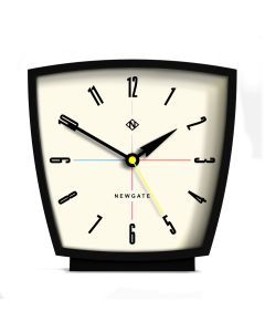 Newgate Odyssey Mantel Clock Black