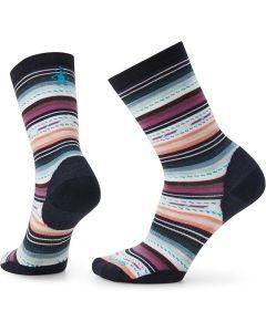 Smartwool Everyday Margarita Womens Merino Crew Socks - Deep Navy - S