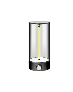 Magnetic LED Atmosphere Lamp with Three Levels of Brightness - Dark Silver- Large Size