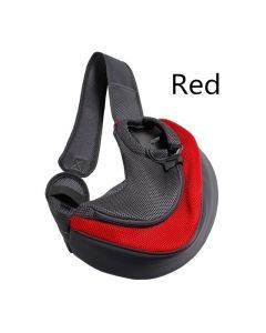 Pet Puppy Carrier S/L Outdoor Travel Dog Shoulder Bag Mesh Oxford Single Comfort Sling Handbag Tote Pouch