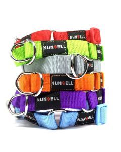 DOG TRAINING CHOKER Collar Martingale Adjustable Lead 1.5cm Width