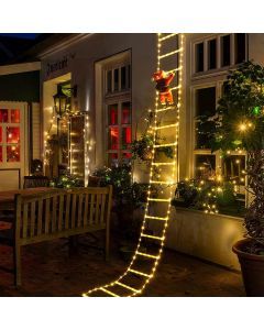 3M Santa Claus Climbing Ladder with Warm Lights
