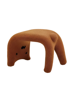 Cozy Wool-Made Cat Ottoman