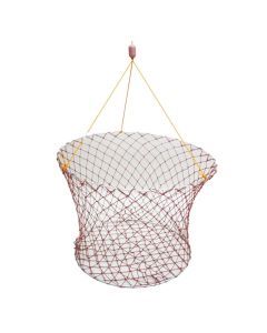 Heavy Duty Double Ring Crayfish Net/Trap with Wire Base