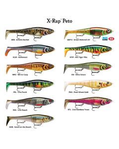 14cm Rapala X-Rap Peto Sinking Hybrid Swimbait Fishing Lure