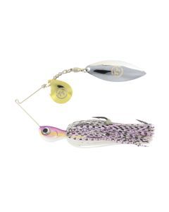 TT Lures 5/8oz Vortex+ Spinnerbait Fishing Lure - PURPLE GLIMMER