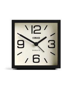 Newgate Cube Mantel Clock-Black