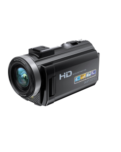Digital HD Camera with Rotating Screen with 32G Card Black