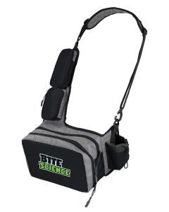 Bite Science Fishing Tackle Sling Bag with Multiple Storage Pockets