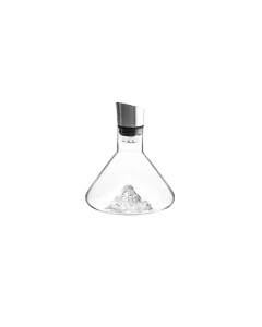 1500ML Iceberg Crystal Decanter Handmade Lead-Free Glass Wine