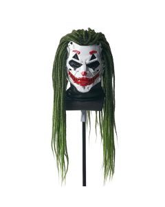 Joker Clown Costume Mask with Braids