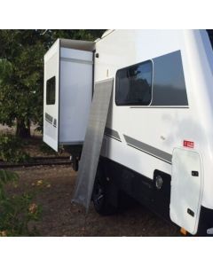 Caravan RV Fridge Vent Shade Screen with Sail Track 95% shade rating