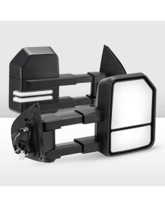 SAN HIMA Pair Extendable Towing Mirrors Gen2 for Isuzu D-MAX MY2012-MY2019 with Indicator