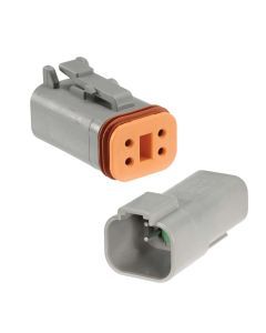 Narva 57424BL 4 Way Waterproof Deutsch Connector Housing Kit (2 pack)