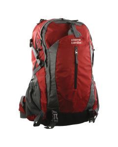 Pierre Cardin 57L Waterproof Outdoor Backpack - Red (Hiking, Trekking & Travel)