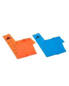 Adidas 2x Rally Training Resistance Bands - Blue & Orange (Workout Strap)