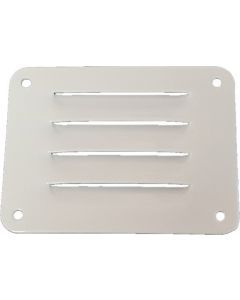 Ozvent Ventilation Grill Louvre White 100mm x 75mm