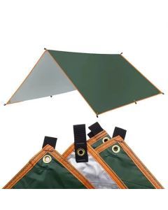 Ultralight Outdoor Waterproof Awning Sun Shade (Green)