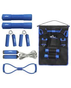 Centra Resistance Bands Set Dumbbell Jumping Rope Hand Grip Strengthener Fitness
