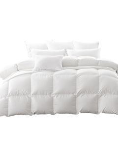 Dreamz 500GSM Goose Quilt Down Feather Filling Duvet All Season in King Size