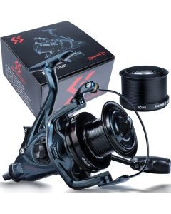 Big Game Spinning Reel Trolling Surf Casting Reel Black