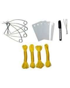 Crab Rope, Baitclips and Crabbing ID Kit - Crabbing Accessories Bundle