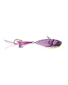 TT Lures Switchminnow+ 37mm Metal Vibration Blade Lure - WAGA SUJI PRAWN