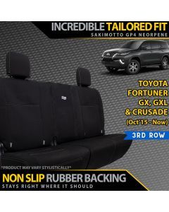 Toyota Fortuner Neoprene 3rd Row Seat Covers (Available)