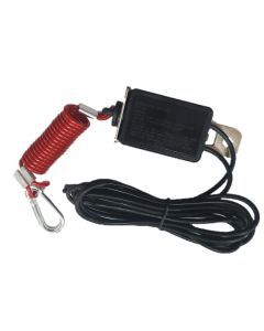 ARVA Break-Away Switch With Coiled Cable RED