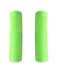 Bulletproof Coloured Rubber Mountain Bike Grips 130mm with Closed Ends Green