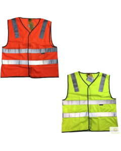 3M Reflective Tape Hi Vis Safety VEST - Night & Day Workwear