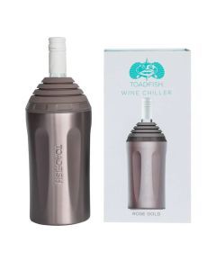 Rose Toadfish Stainless Steel Wine Chiller with Double Wall Vaccuum Insulation