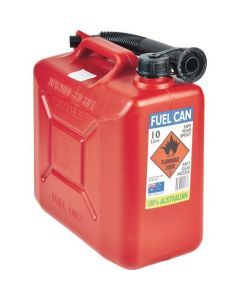 10 Litre Fuel Jerry Can - Red