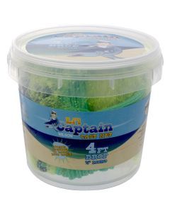 Wilson 4ft Li'l Captain Mono Cast Net with 3/8 Inch Mesh - Kids Cast Net