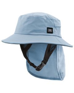 Ocean & Earth Indo Adult Stiff Peak Surf Hat - Light Blue Sizes XS-XL