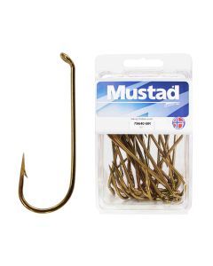1 Box of Mustad 79640 Bronze French Viking Fishing Hooks