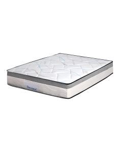 Dreamz Spring Mattress Bed Pocket Tight Top Foam Medium Firm Single Size 25cm